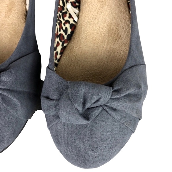 NWOT CHARLES ALBERT Cozy Ballet Slip On Flats - Picture 3 of 10